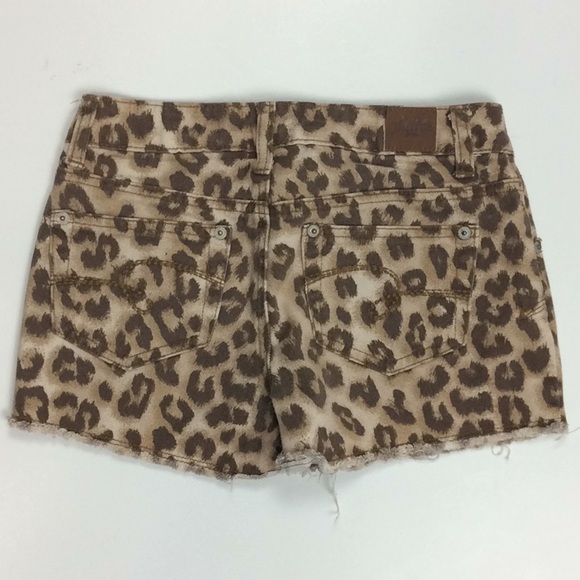 Justice Animal Print Girls Shorts Simply Low 10R - Picture 2 of 5